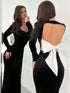 SHEIN Privé Ladies Spring Summer Elegant Romantic Dress