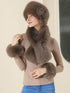 SHEIN Winter Chic Scarf Cuffs Headband Set