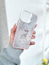 SHEIN Creative Snowflake Fawn Case