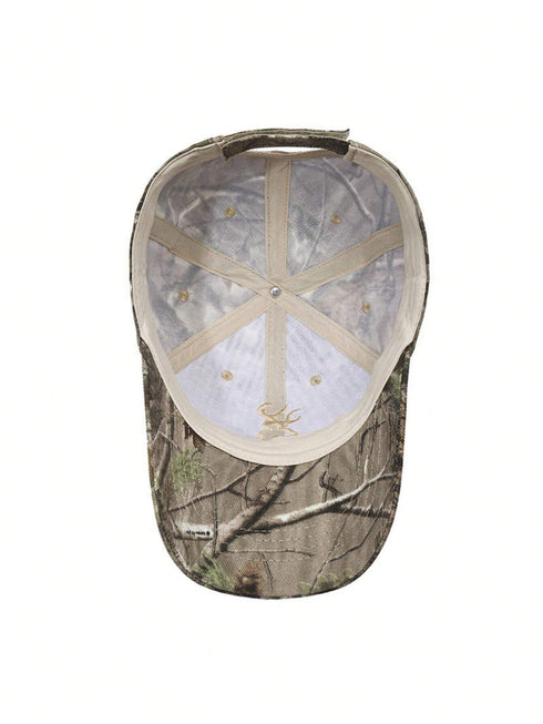 SHEIN Unisex Camouflage Baseball Cap