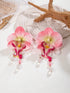 SHEIN 1 Pair Fashion Luxury Styrofoam Butterfly Faux Pearl