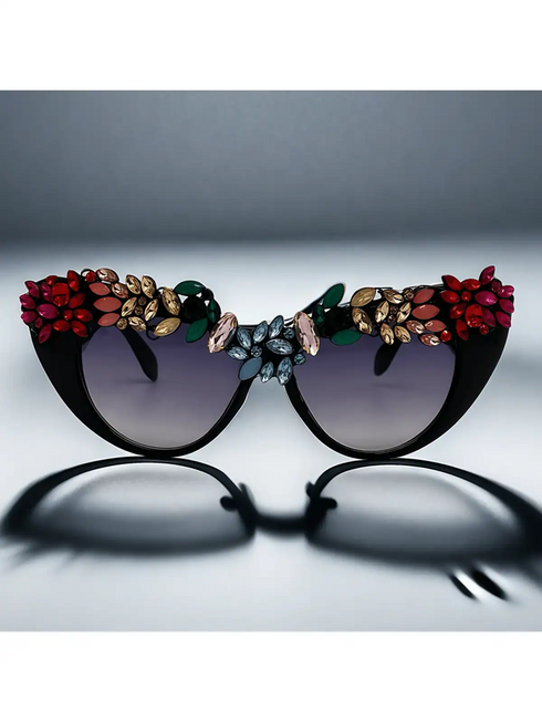 SHEIN 1 Pc Vintage Oversized Women Fashion Glasses