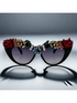 SHEIN 1 Pc Vintage Oversized Women Fashion Glasses
