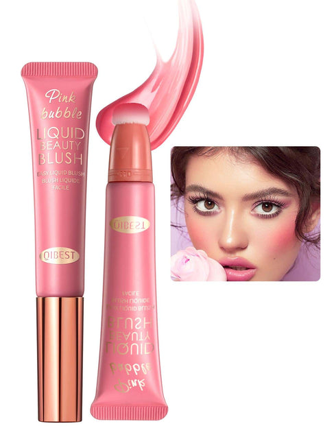 QIBEST Liquid Blush,1Pc Brightening Liquid Blush