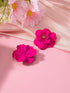 SHEIN 1pair Geometric Flower Pendant Elegant & Stud Earrings For Women
