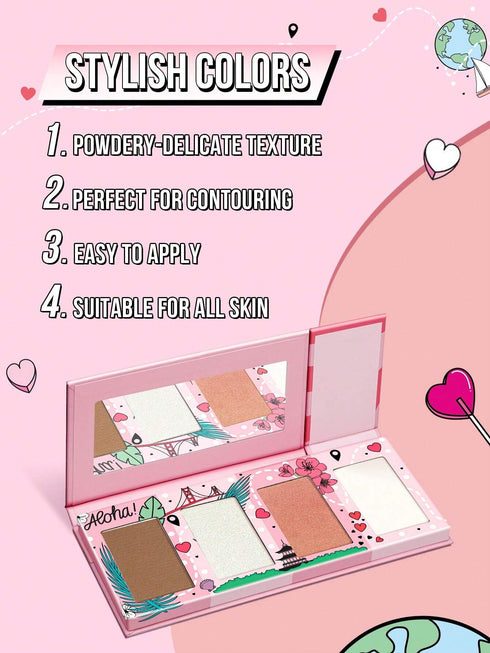 مجموعة السفر من شين ميسلين، لوحة ألوان متكاملة