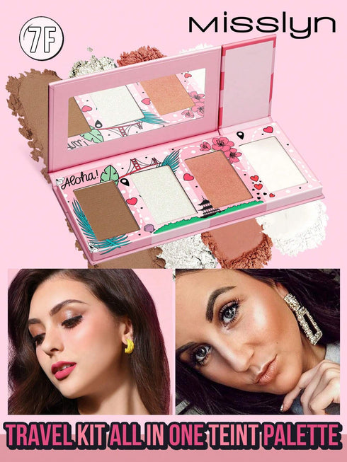 مجموعة السفر من شين ميسلين، لوحة ألوان متكاملة