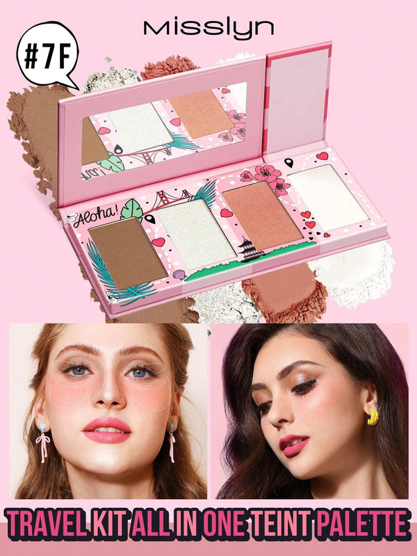 مجموعة السفر من شين ميسلين، لوحة ألوان متكاملة