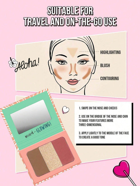 SHEIN Misslyn Shaping All In One Contouring Palette