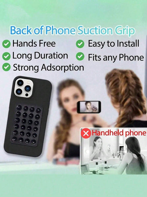 مقبض هاتف سيليكون من شي إن، قطعة واحدة