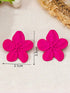 SHEIN 1 Pair Elegant Floral Retro Design Fashion Earrings For Women