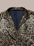 SHEIN 1 Set Leopard Print Casual Elegant Knotted 2-Piece Outfit For Women