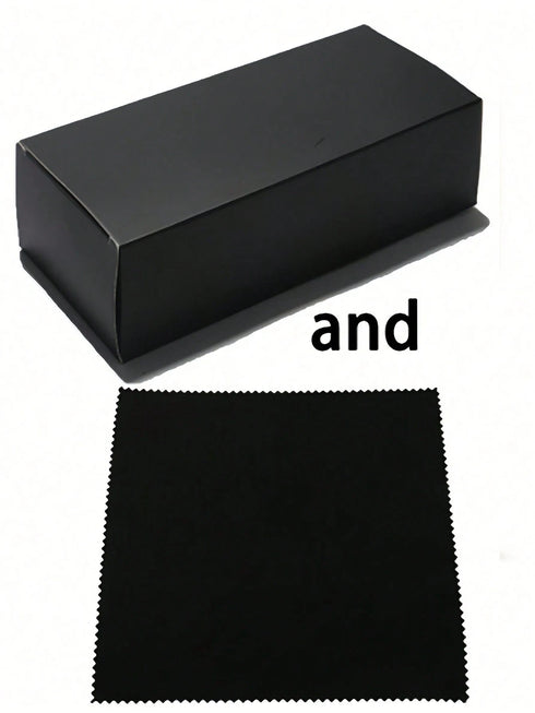 SHEIN 1pc Women's Curved Frameless Edgeless Fashion Glasses