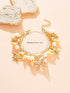 SHEIN Fashionable Niche Ocean Style Starfish Pendant Anklet