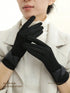 1pair Women's Fashion Touch Screen Warmer Gloves