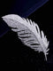 1pc Elaborate Full Rhinestone Classic Feather