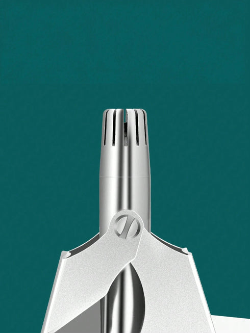SHEIN 1pc Stainless Steel Manual Nose Hair
