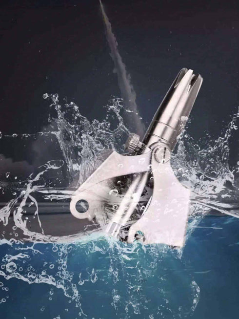 SHEIN 1pc Stainless Steel Manual Nose Hair