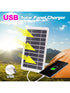 شاحن USB يعمل بالطاقة الشمسية من SHEIN، قطعة واحدة، 5 فولت 2 واط