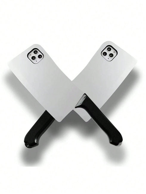 غطاء هاتف ناعم من مادة TPU على شكل سكين، قطعة واحدة من SHEIN