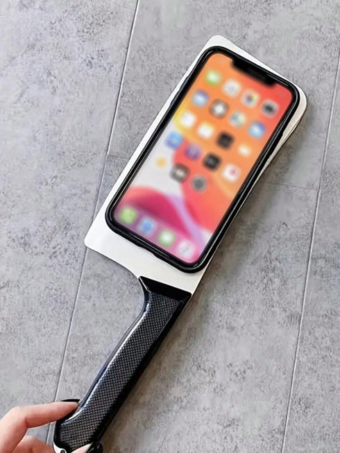 غطاء هاتف ناعم من مادة TPU على شكل سكين، قطعة واحدة من SHEIN