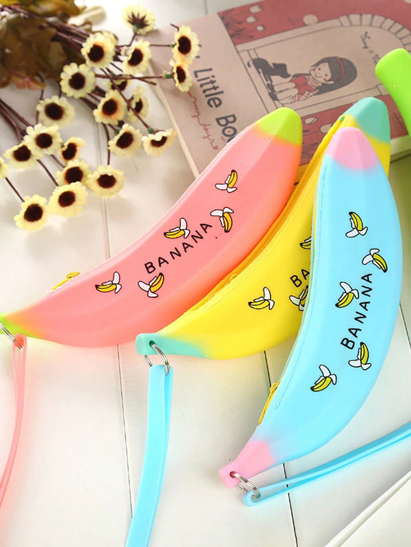 SHEIN 1pc Creative Simulation Fruit Or Vegetable Pen Pouch For Students