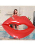 SHEIN 1pc Giant Red Lips Inflatable Swimming Ring