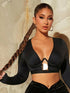 SHEIN 1pc Long Ponytail Hair Extensions