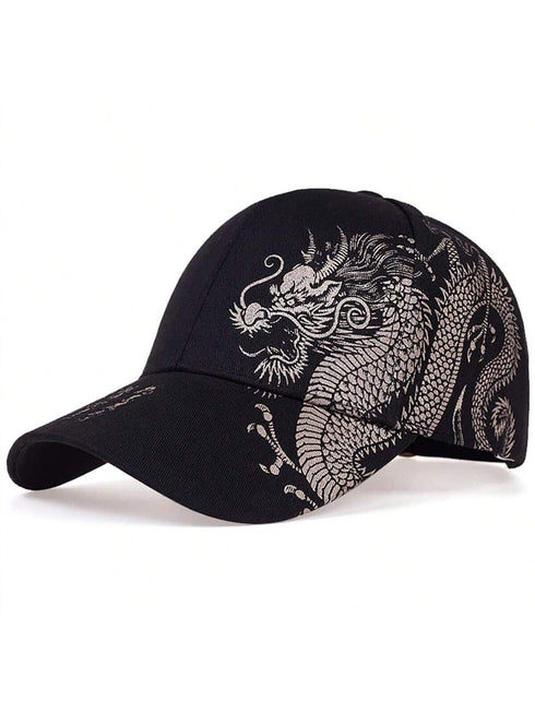 SHEIN 1pc Men's Baseball Cap (Black)