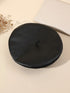 SHEIN Minimalist Solid Beret Vintage Casual