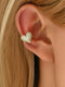 SHEIN 1pc Minimalist Style Zirconia Heart