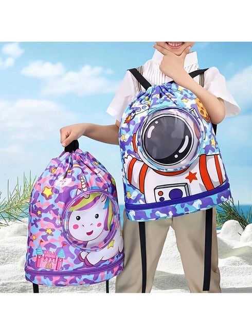 SHEIN 1pc New Creative Swim Bag