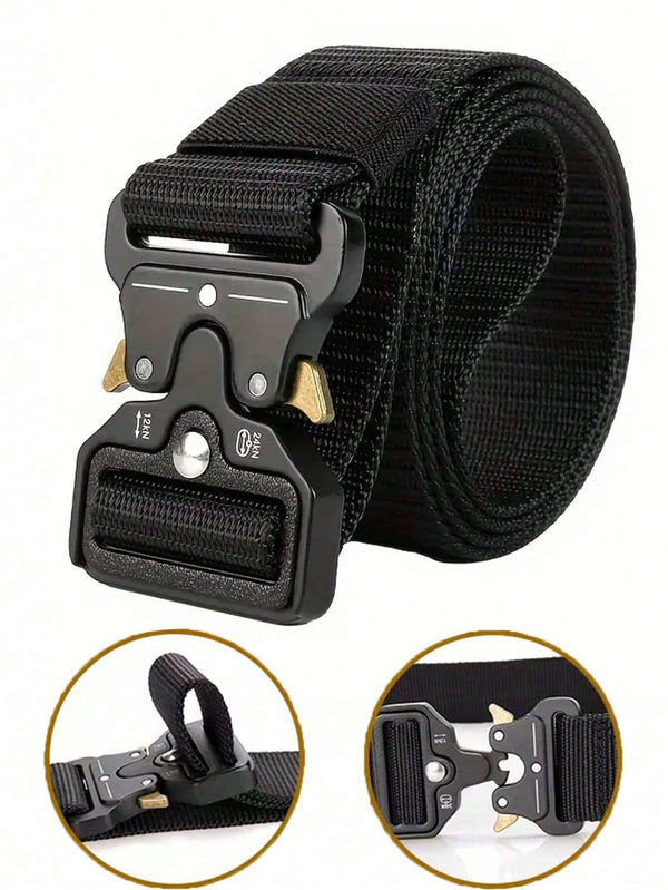 SHEIN 1pc Nylon Belt Outdoor Multiple-Function Canvas Belt Street