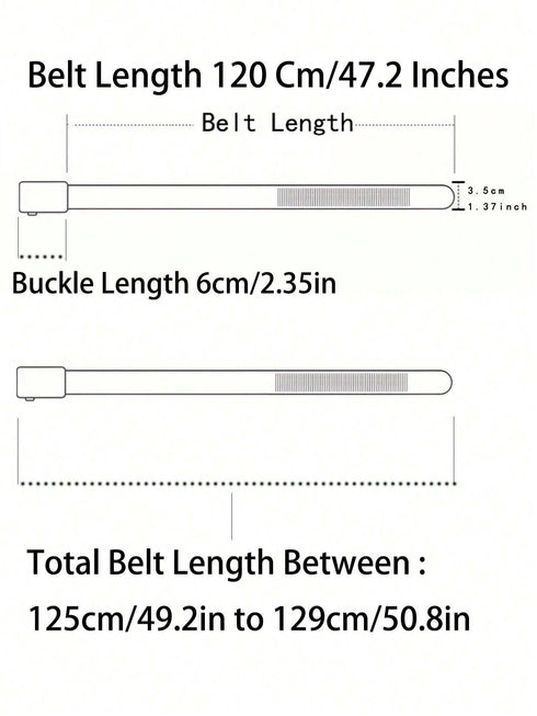 SHEIN 1pc Nylon Tactical Belt Multi-Functional Outdoor