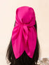 SHEIN 1pc Stylish Classic Soft Minimalist Solid Bandana Fashion Head Scarf Bandana