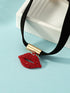 SHEIN 1pc V-Shaped Multi-Color Fashionable Necklace