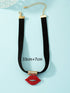 SHEIN 1pc V-Shaped Multi-Color Fashionable Necklace