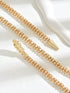 SHEIN Retro Punk Style Snake Wrap Around Earrings Necklace Set