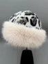 1pc Women Winter Furry Hat, European & Korean Style Warm