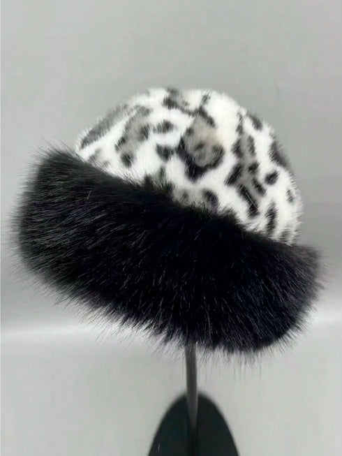 1pc Women Winter Furry Hat, European & Korean Style Warm