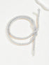 SHEIN Creative Snake Coiling Earrings