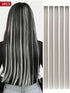 SHEIN 5 PCS Clip In Hair Extensions 20 Inch