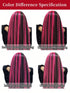 SHEIN 5 PCS Red Colored Clip In Hair Extensions 20 Inch