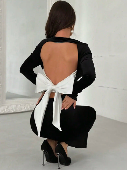SHEIN Privé Ladies Spring Summer Elegant Romantic Dress