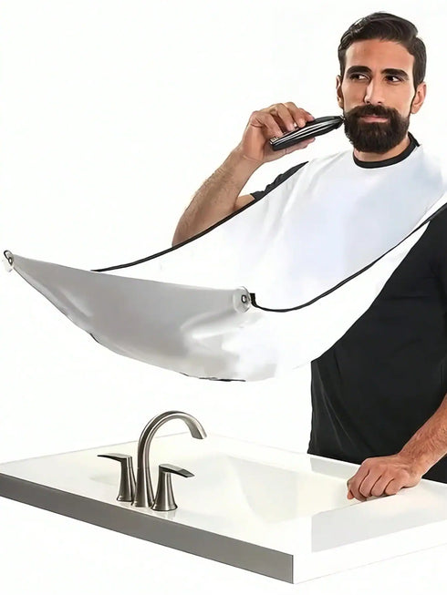 SHEIN 1PC 60CM Hair Cutting Shaving Apron Waterproof