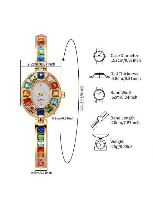 SHEIN New Luxury Women's Watch Bracelet
