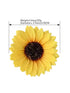 SHEIN Casual Beach Boho Sunflower Hair Clips