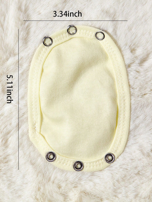 SHEIN 2pcs Single-Layered (Thin) Fabric(white + yellow )