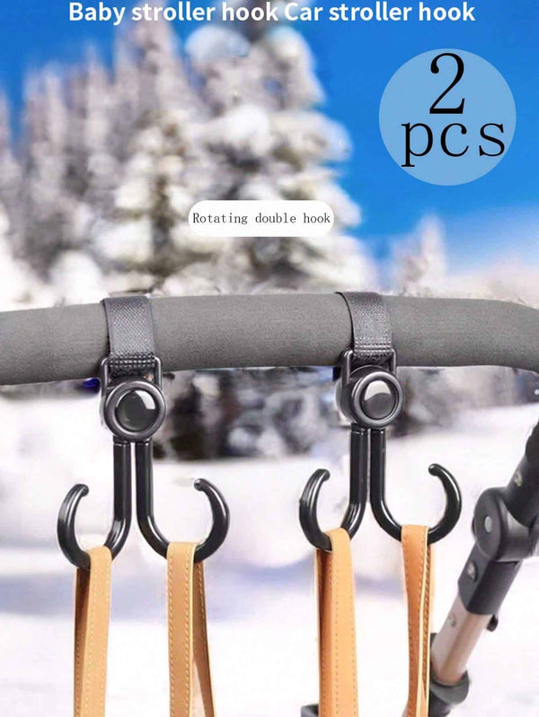 SHEIN 2pcs Baby Stroller Hooks