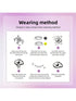 SHEIN 2pcs Grey-Brown Color Cosmetic Soft Contact Lenses, Annual Disposable Beauty Soft Contact Lens